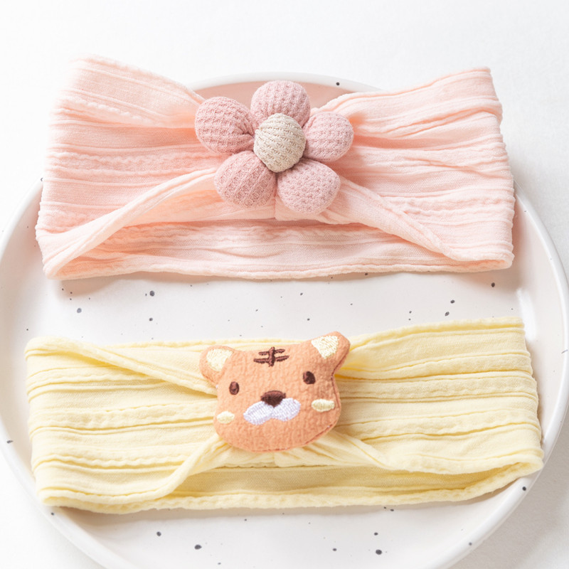 婴儿发带空顶帽春夏宝宝公主头饰