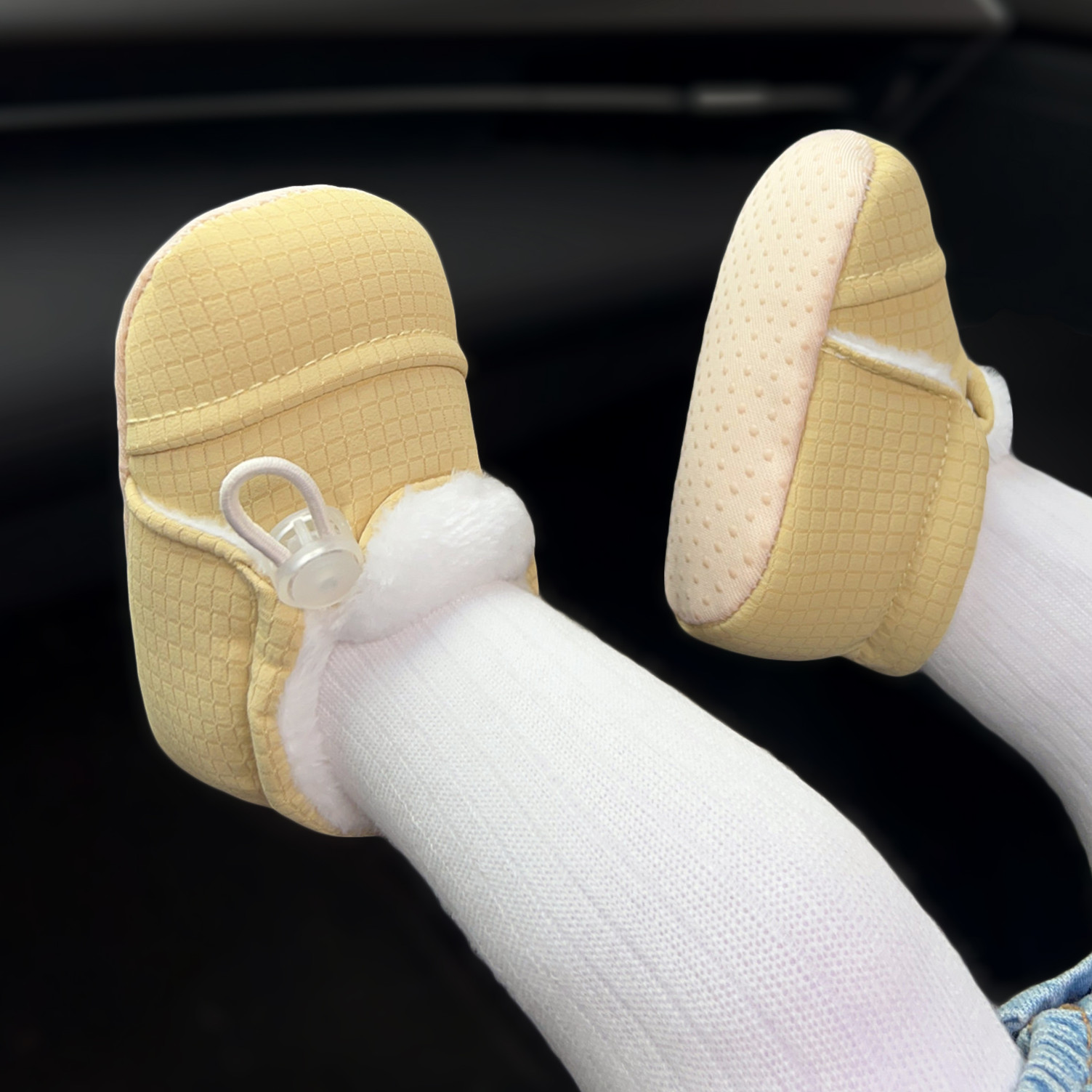 米嘟尔学步鞋子加绒加厚保暖棉鞋