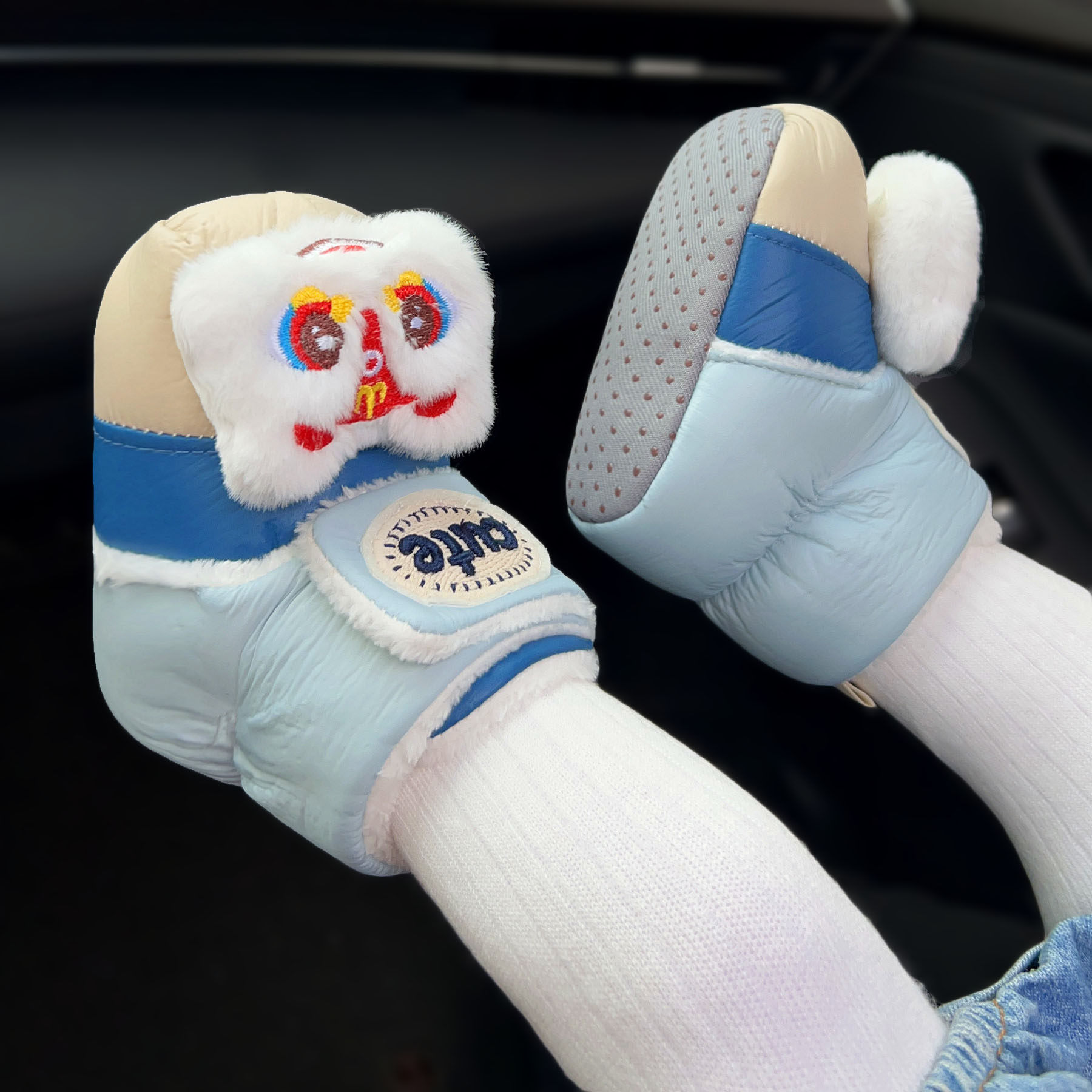 冬季婴儿鞋加绒防滑不掉学步鞋