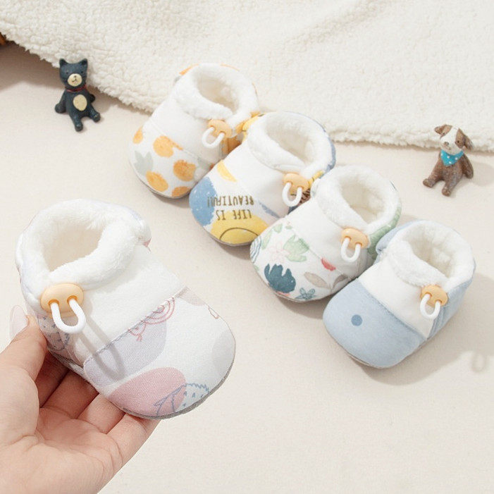 冬季婴儿鞋子0-1岁新生儿纯棉加厚绒保暖鞋袜男女宝宝软底学步鞋3,童装/婴儿装/亲子装,防抓手套/护脚/护膝,淘宝优惠券,粉丝福利购,淘宝优惠卷