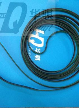 适用雅马哈YV100XG贴片机轨道运输传送带KV7-M9129-00X黑色平皮带
