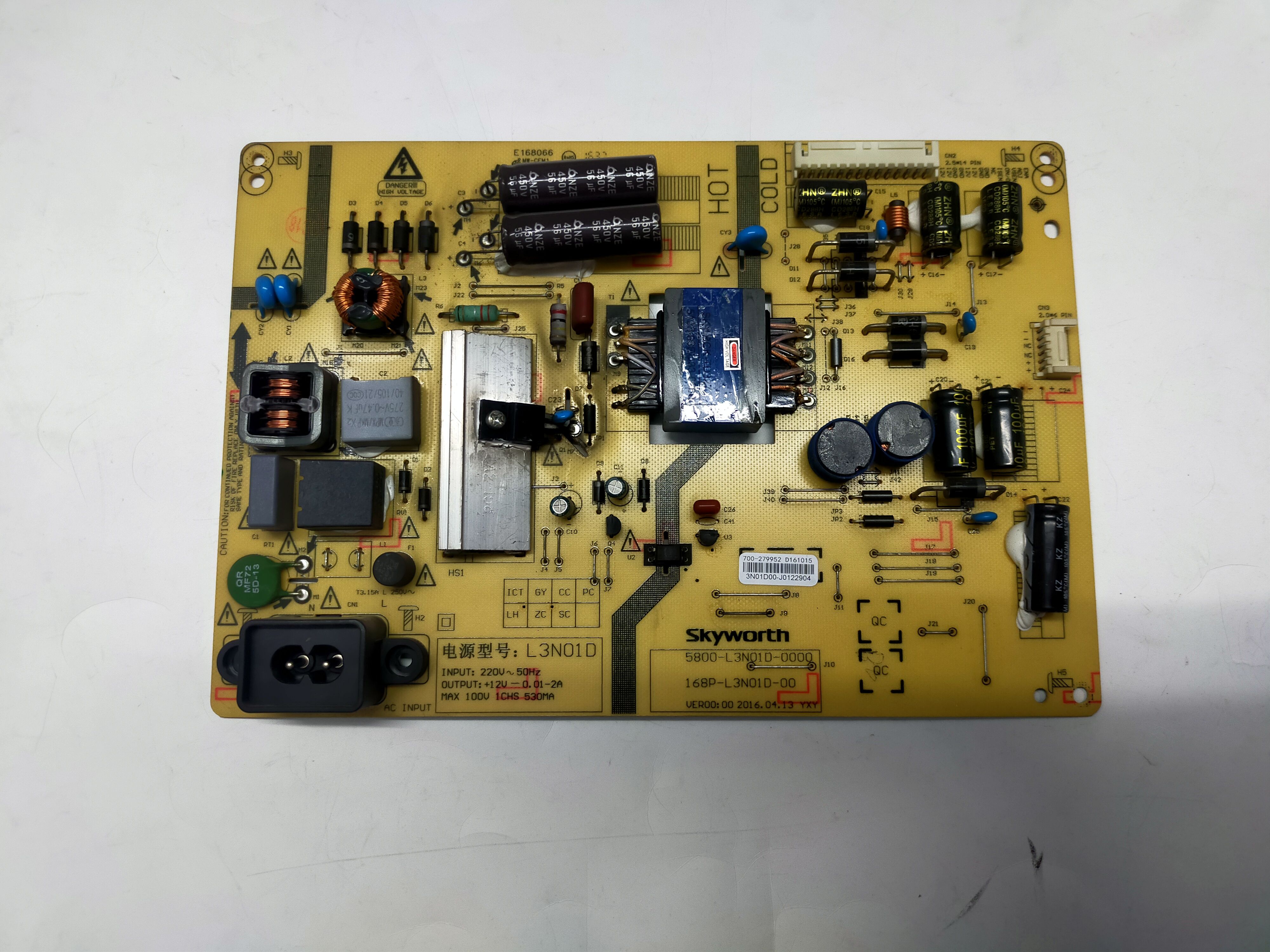 创维43K2K3电源板5800-L3N01D