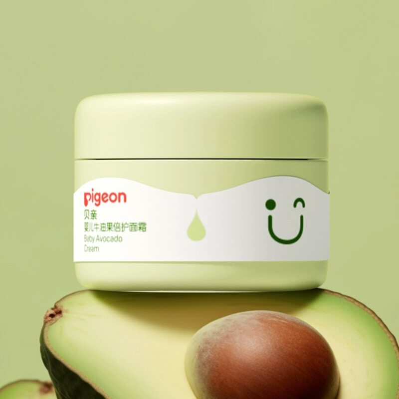贝亲婴儿面霜牛油果倍护舒缓补水保湿滋润秋冬宝宝儿童润肤乳