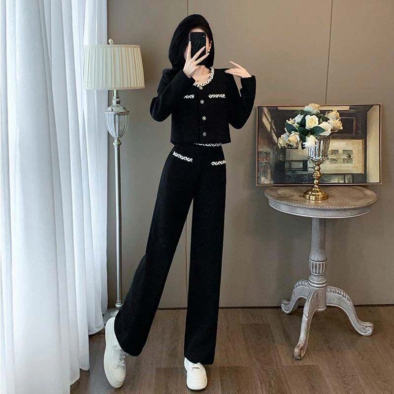 2025秋季网红炸街时尚洋气气质炸街小香风通勤减龄爆款套装JT0040