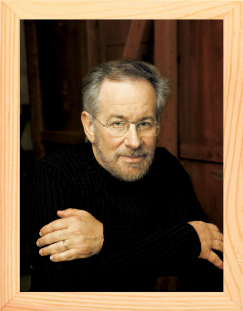 营养书画 进口实木有框画装饰画挂摆件 榜样的力量 斯皮尔伯格