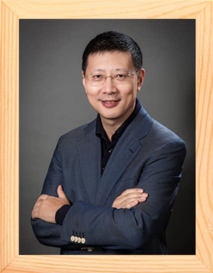 营养书画 进口实木 有框画简约现代装饰画挂摆件 商界领袖 沈南鹏
