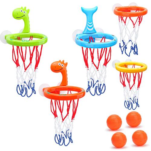 Baby Mini Basketball Bath Toys Bathroom Suction Cup Basketba