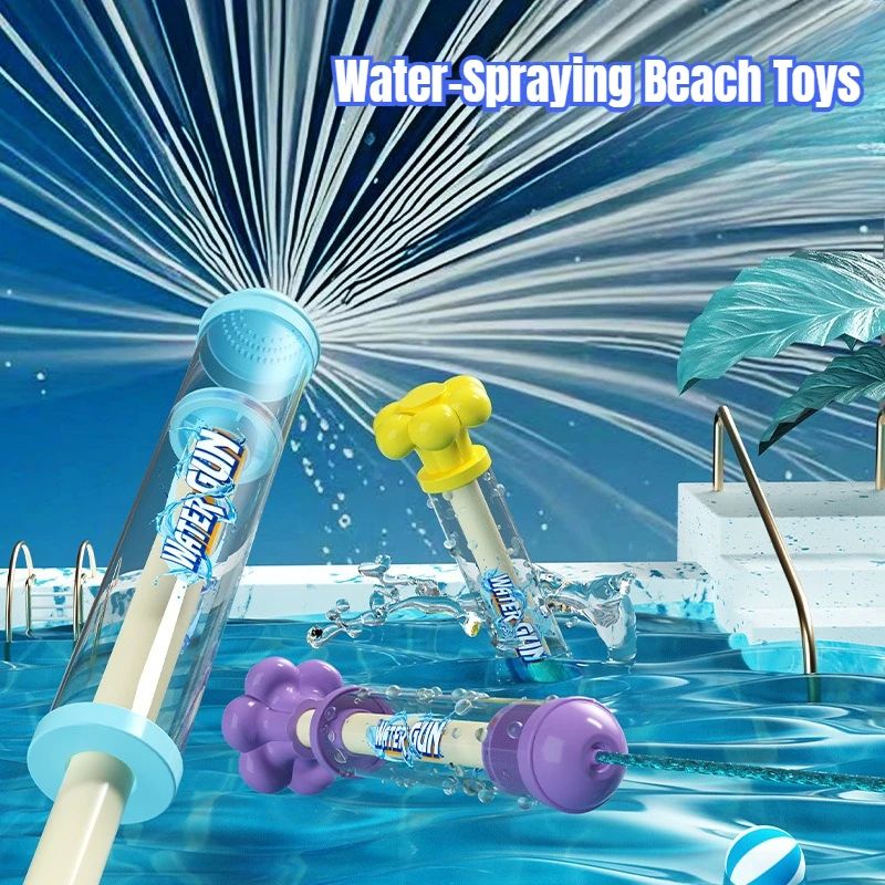 Fireworks Spray Water Pull-Back Water Gun Outdoor Splash Gam