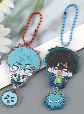 ALIEN STAGE IVAN & TILL Cartoon Keychain Acrylic Chain for W