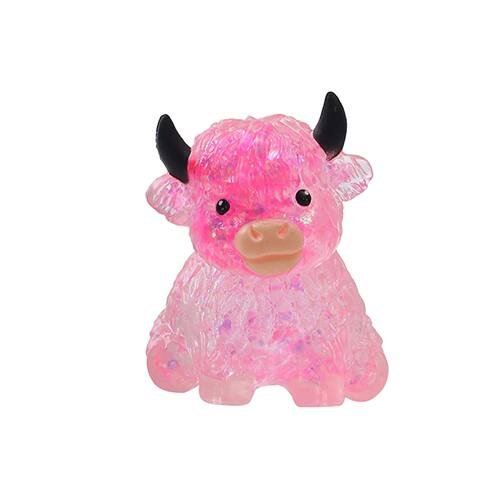 Cute Cow Squishy Maltose Fidget Toy Soft Cow Needoh Toy Smal