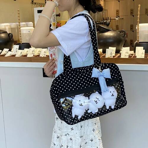 Y2k Anime Polka Dot Ita Shoulder Bag Two-dimensional Cute Gi