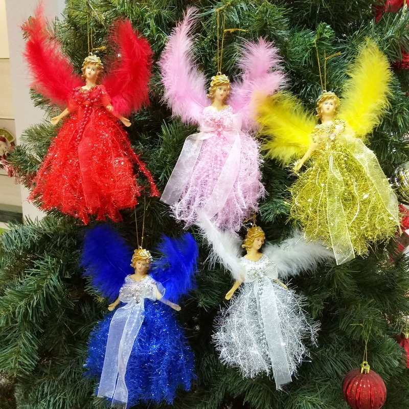 Christmas Angel Doll Merry Navidad Christmas Decorations for