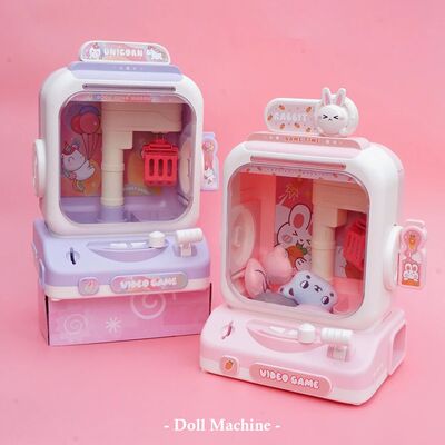 Mini Claw Machine Electronic Dispenser Arcade Game Candy Cra