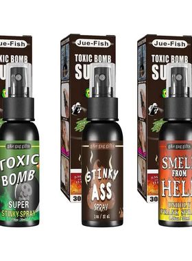 Liquid Fart Gag Prank Joke Spray Can Stink Bombs Smelly Stin