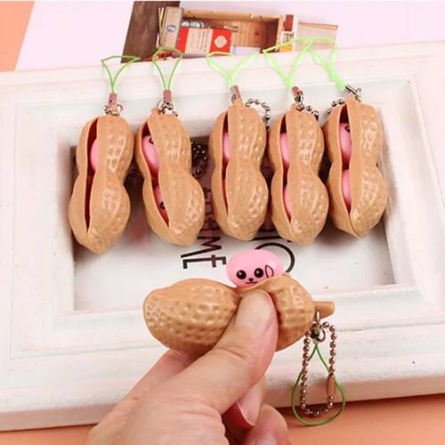 New Peanut Anti-stress Fidget Toy Anti-stress Gifts Peanut K