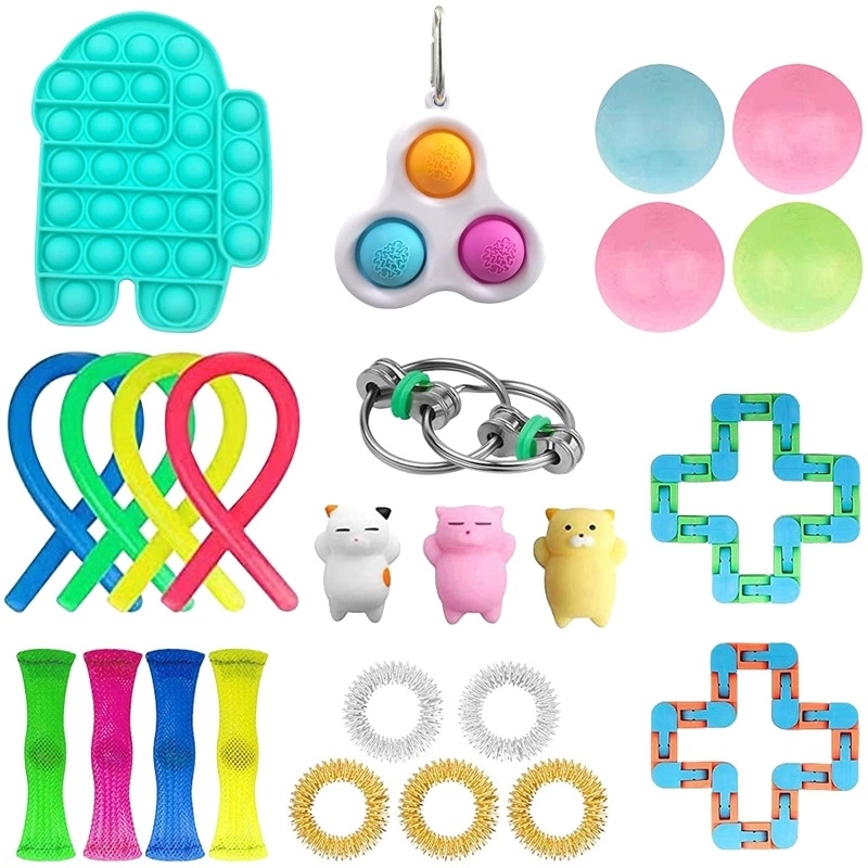29/25pcs fidget toy set cheap sensory fidget toys pack for