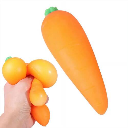 Giant Vegetable Squishy Toys Dumpling Sausage Carrot Sss Rel