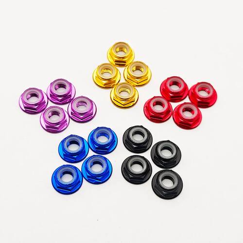 4Pcs M5 Motor Screw Props Nut Flange Nut Propeller Adapter R