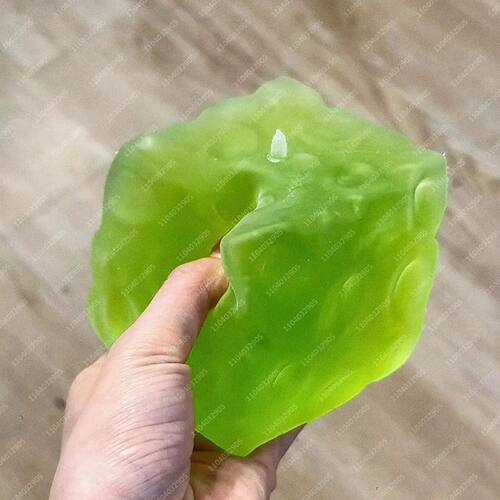 Frosted Matte Jumbo Cheese Cube Stress Ball Big Cheese Non-B