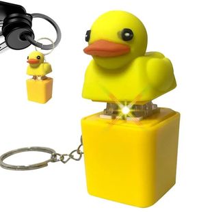 1PC Quacky Duck Keyboard Fidget Toys Keychain Keyboard Toys
