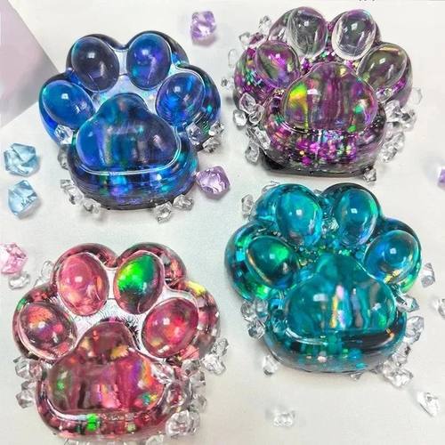 Taba Squishy Cat Paw Squeeze Toys Kawaii Sticky Squishies Fi