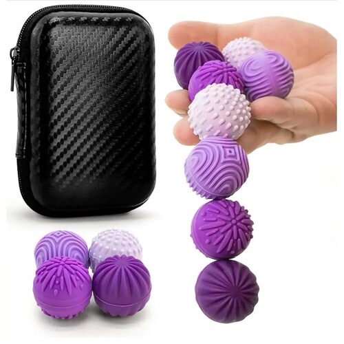 Sensory Silicone Magnetic Balls Sss Relief Finger Toys Fun D