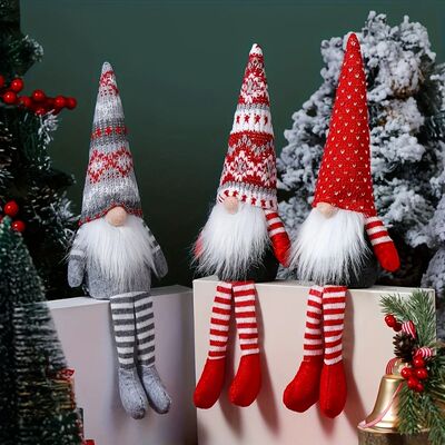 Gnome Christmas Faceless Plush Doll 2025 Christmas Decoratio