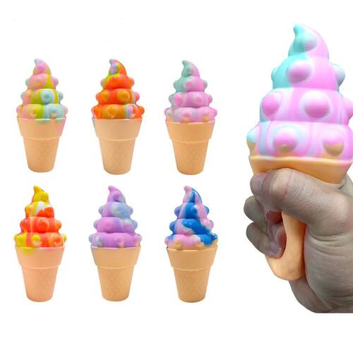 New Ice Cream Squishy Fidget Toy Vent Sloth Hide Seek Stress