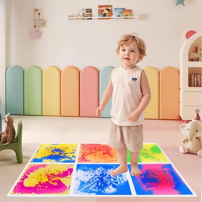 Sensory Mat Liquid for Toddlers: Texture Floor Tiles Sensory