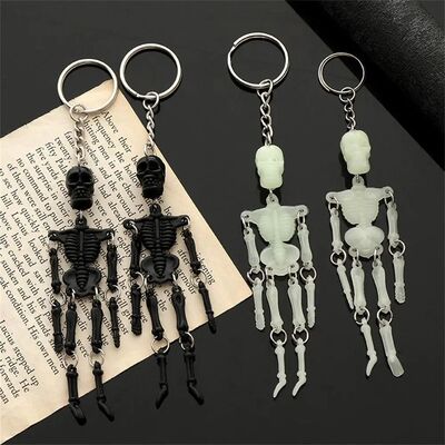 Luxury Halloween Multi-joint Punk Skull Jewelry Korean Car K