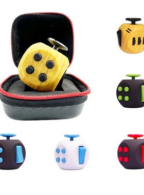 Fidget Cube Toy,EDC Fidgeting Toys Anti Stress Relief Toys,A