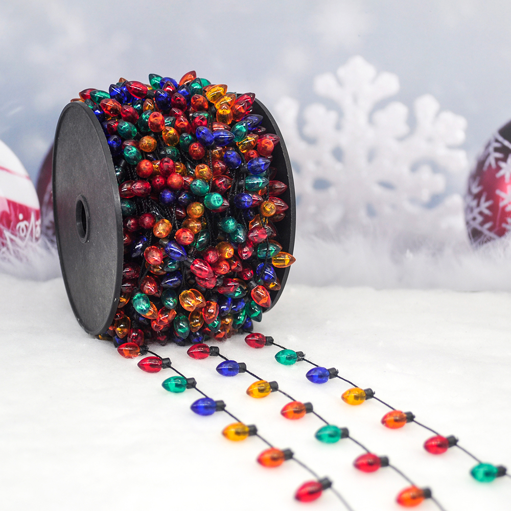 1/3/5M Christmas Decoration Light String Xmas Wreath DIY Col