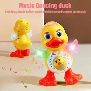 Duck Funny Blink Electronic Flashing Dancing Eyes Light Toys