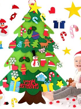 DIY Felt Christmas Tree Christmas Decoration for Home Navida