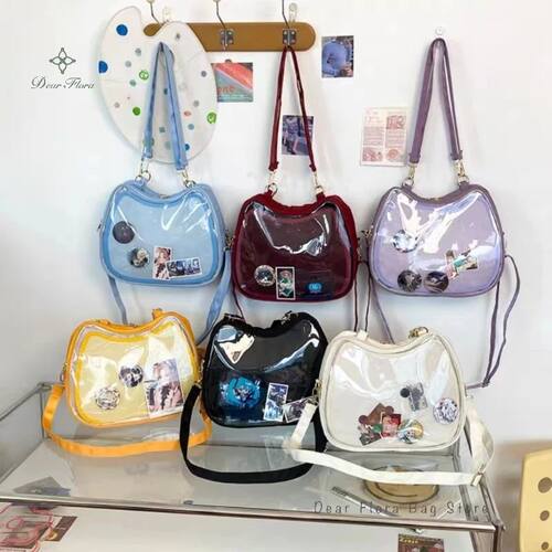 Y2K Sweet Cute Cat Ita Bag   Popular Crossbody Bags JK Unifo