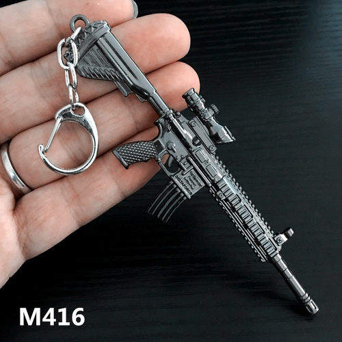 M416迷你步枪合金属挂件