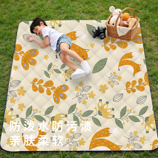 户外专用草地露营垫加厚便携式婴儿防滑爬爬垫草坪垫子地垫野餐垫