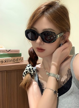 CDLM陈大刘芒 贵气感拉满！方圆脸椭圆时髦大框偏光墨镜显脸小