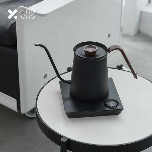 熊与杨不锈钢温控长嘴手冲壶