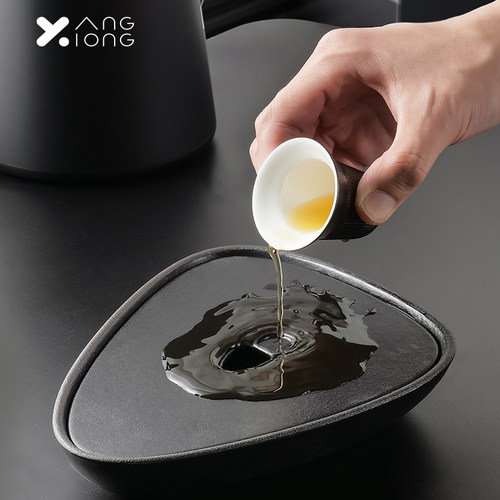 泡茶金属中式虎口家用小号纯色