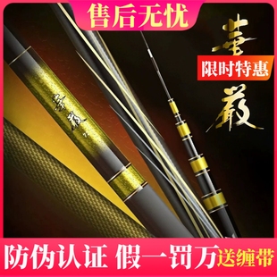 DAIWA达亿瓦25华严轻量长尺寸综合竿5-8斤高频甩大鞭台钓竿