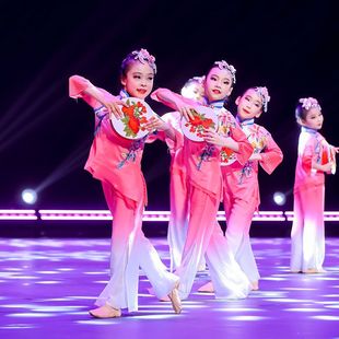 唯舞独尊月愿绣影叠香舞蹈服绣花手鼓道具水色音乐对花枪粤绣粤美