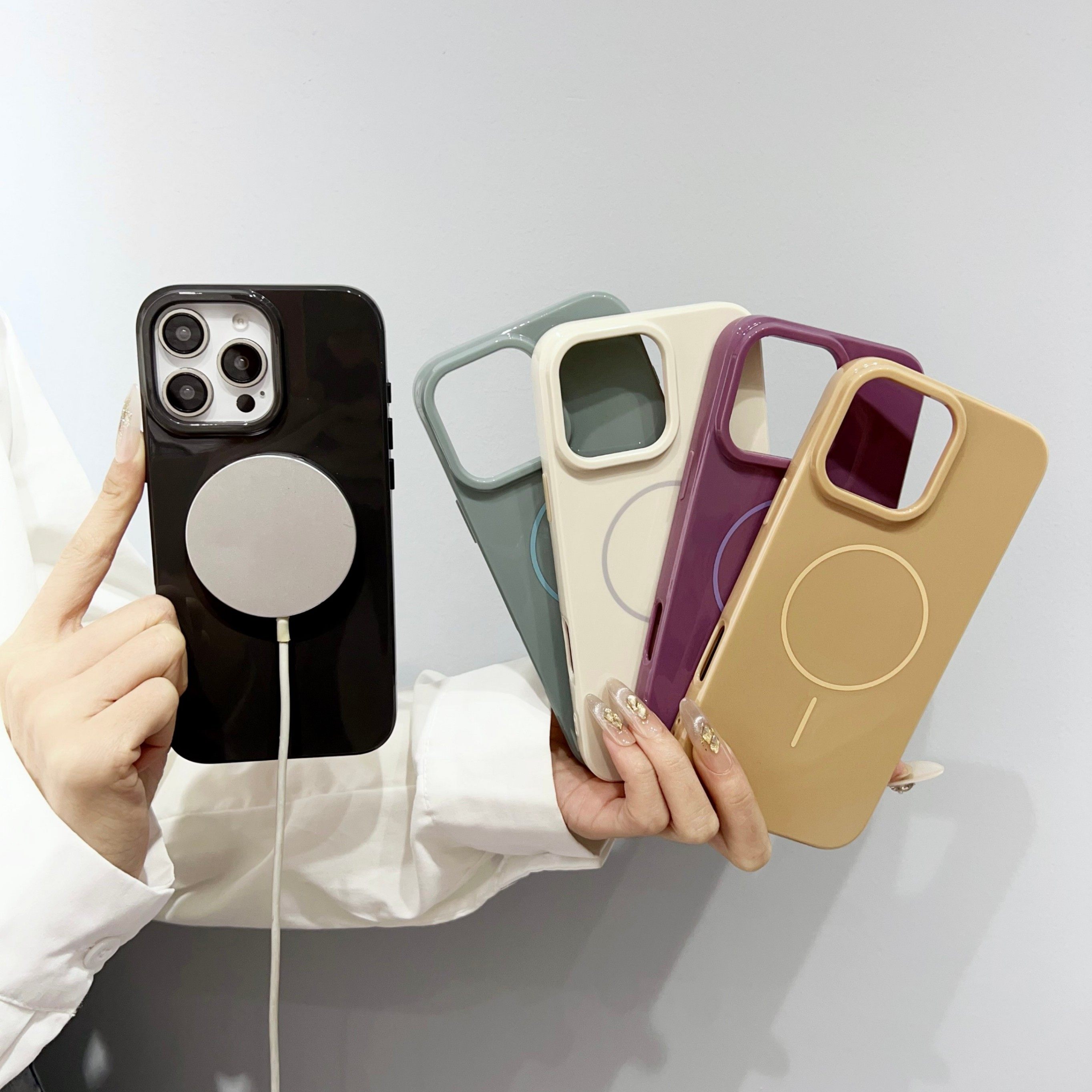 苹果手机壳新款bea同款磁吸适用iPhone16promax手机壳苹果15promax高级感14pro女款小众保护套软全包防摔男款