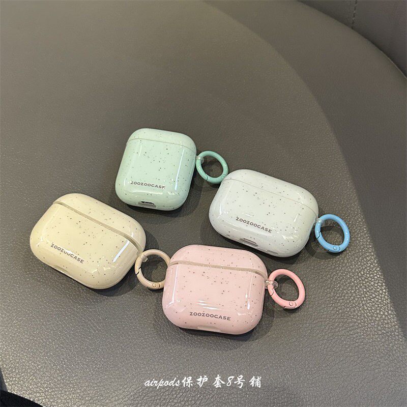 韩系ins小众油泼适用于 于苹 果airpods pro1代2代3代耳机壳保护套