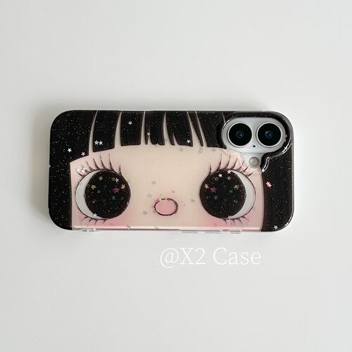 X2Case可爱ins少女Q版