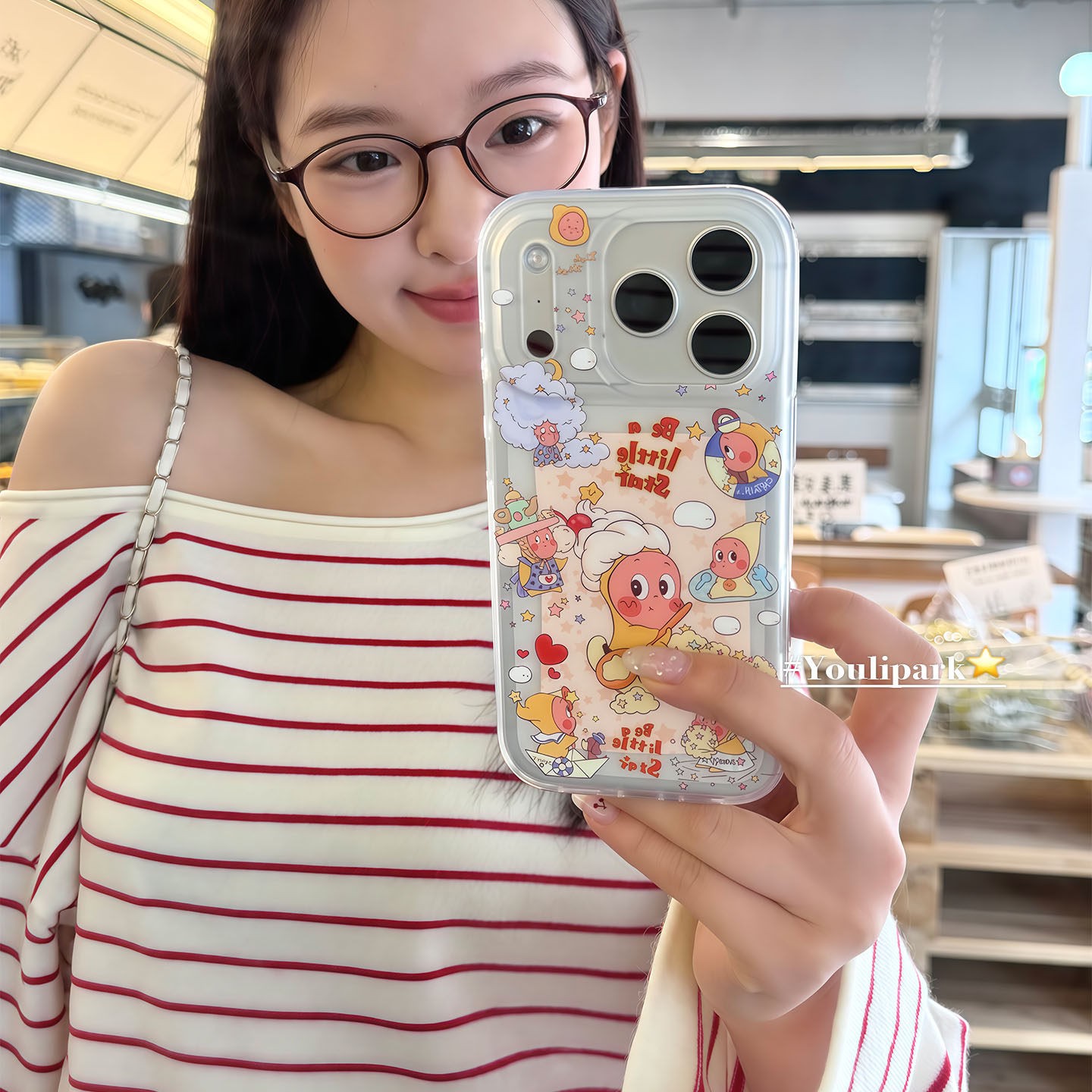 由里公园ins可爱呆萌奶油