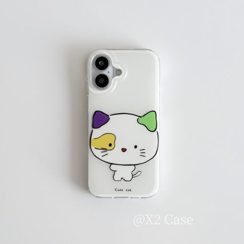 X2Case软萌可爱少女白底
