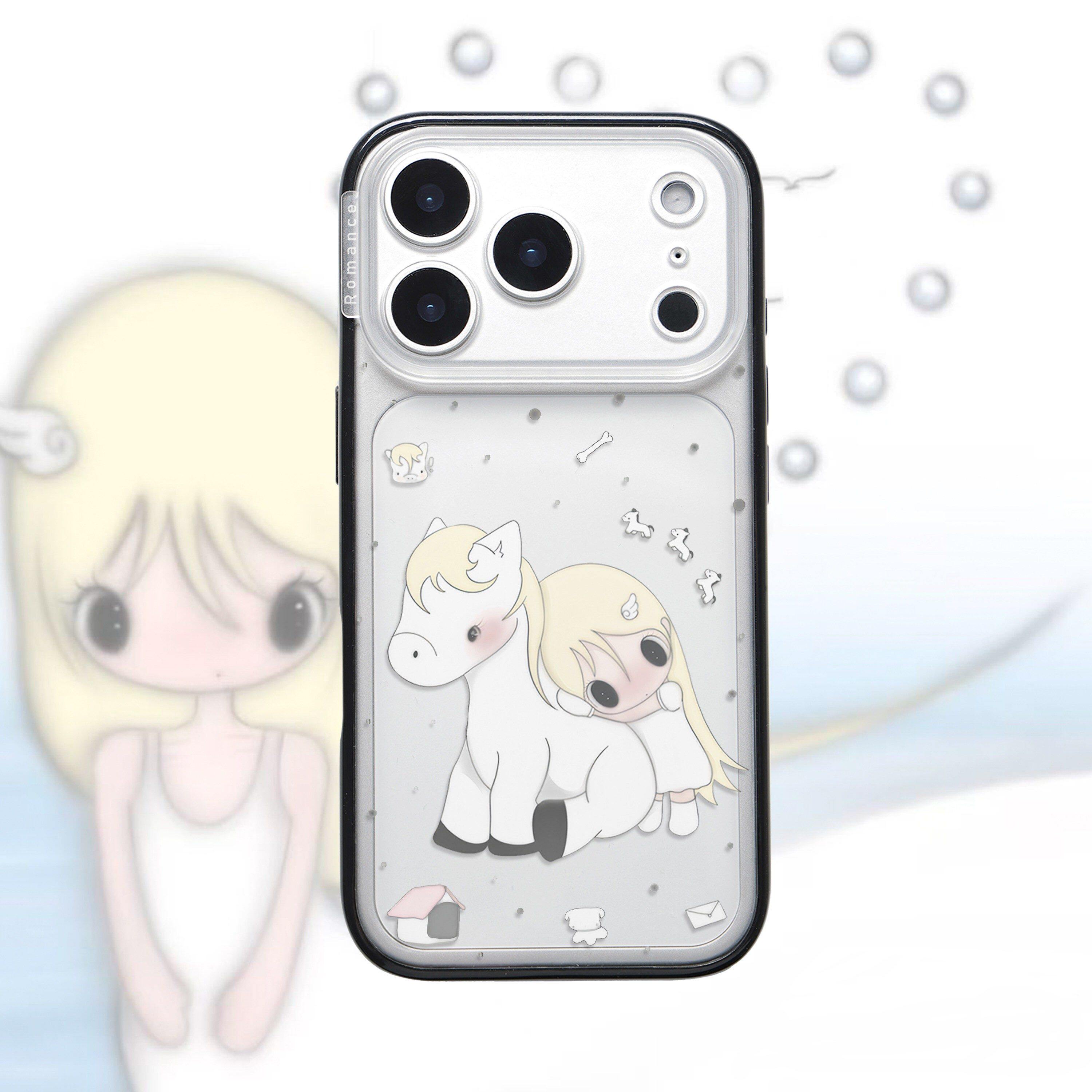 镜头全包适用苹果17promax手机壳iphone17pro野有上秋16pro透明17亚克力16马年15新款14甜美13少女16plus磁吸