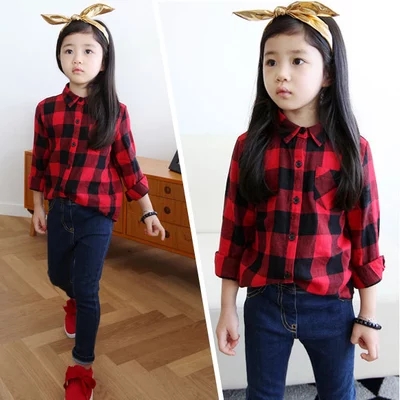 Chemise fille à manche longue - Ref 2084787 Image 1