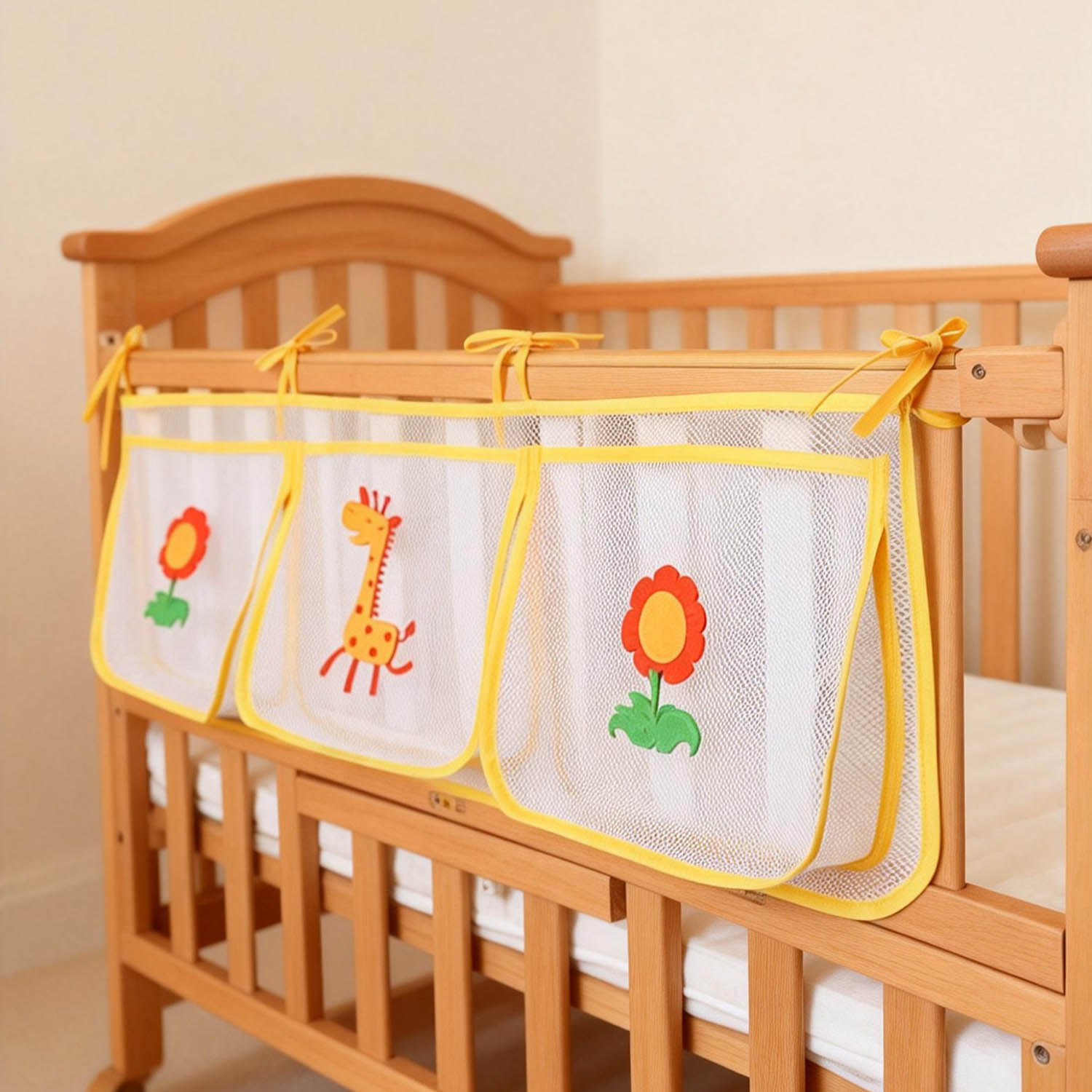 婴儿围栏玩具挂袋收纳宝宝爬行区置物袋整理床头尿布袋实用网格绑,婴童用品,尿布袋/床头挂袋,淘宝优惠券,粉丝福利购,淘宝优惠卷